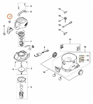 Przełącznik, Stihl SE014300500