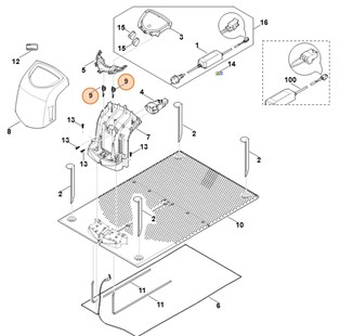 Sprężyna naciągowa, Stihl 63097035100