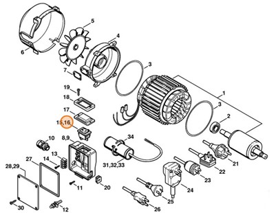 Przełącznik, Stihl 47194350305