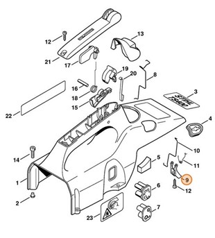 Mocowanie, Stihl 42234356000