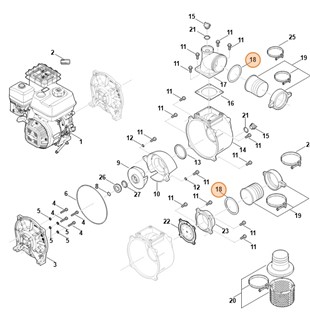 Uszczelka, Stihl VB057090400