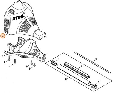Pokrywa, Stihl 41400840905