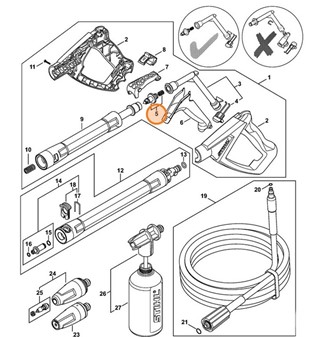 Zawór, Stihl 49505000601