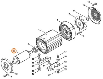 Wirnik, Stihl 47476001100