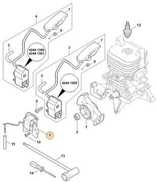 Generator, Stihl 42444043500