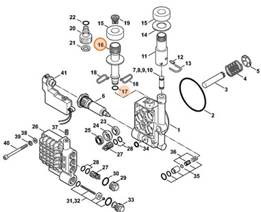 Element łączący, Stihl 47657016501