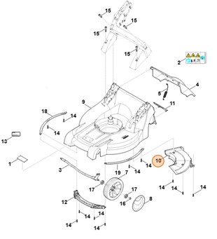 Pokrywa, Stihl 63587060706