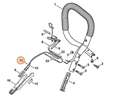 Kabel połączeniowy, Stihl 11434400820