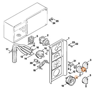 Pokrętło, Stihl 47125120410