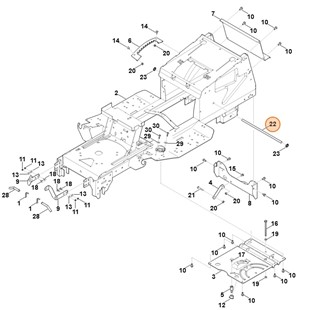 Wspornik, Stihl 61657633800