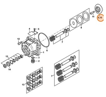 Tarcza zataczająca, Stihl 47887013001