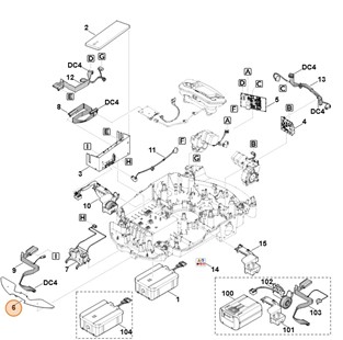 Płytka drukowana (przód), Stihl 63094305243
