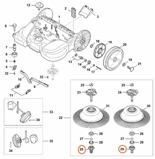 Tuleja zębata, Stihl 48607323405