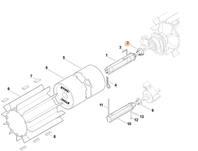 Osłona przed owijaniem, Stihl 46017321000