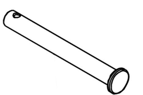 Sworzeń z łbem płaskim 8x69, Orec 89-2181-080692 