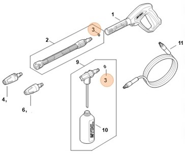 Pierścień uszczelniający, Stihl RE026090201
