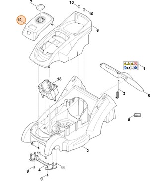 Osłona, Stihl 63207063410