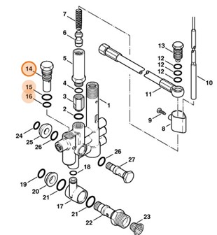 Zawór bezpieczeństwa, Stihl 47355100900