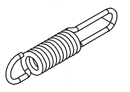 Sprężyna do hamulca, Orec 0312-14200 