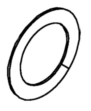 Podkładka oporowa 30x44x1.0, Orec 0032-01100