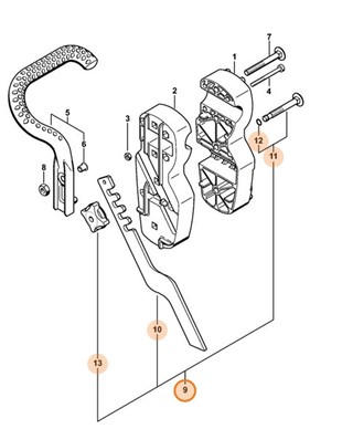 Ostroga, Stihl 46017404800