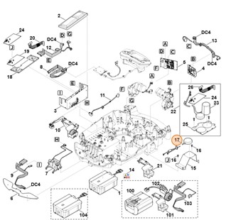 Antena (GPS/GPRS), Stihl 63094008401