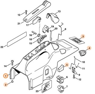 Pokrywa, Stihl 42230801604