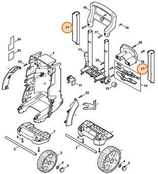 Prowadnik, Stihl 47765006800