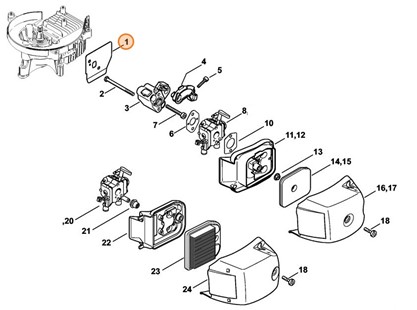 Uszczelka, Stihl 42371290905