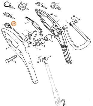 Przewód przyłączeniowy EUR, Stihl 60104402010
