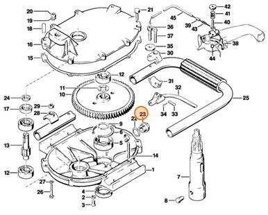 Śruba zamykająca, Stihl 91517941760