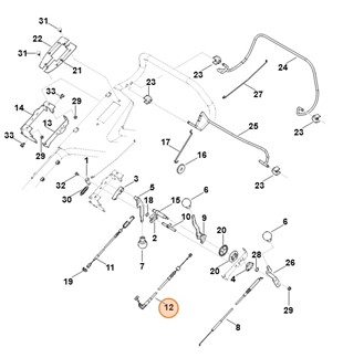 Cięgno, Stihl 63787007533
