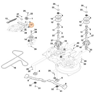 Ramię naprężające, Stihl 61607642600