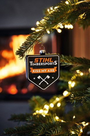 Bombka Świąteczna TIMBERSPORTS® „Kiss My Axe”, 04216000077