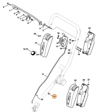 Ściągacz do wiązania kabli, Stihl 41197919400