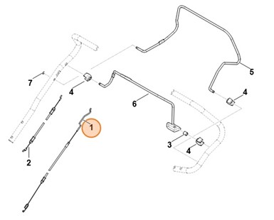 Cięgno, Stihl 63647007540