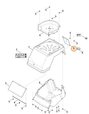 Osłona, Stihl 60017063601