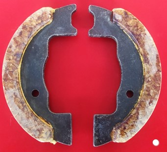 Zestaw szczęk hamulcowych (PA-7), Orec 0244-88100 