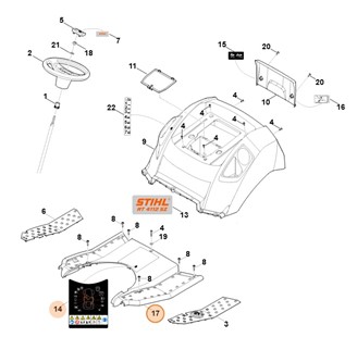 Pokrywa, Stihl 61657802012