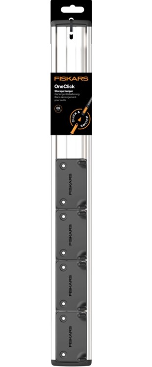 Uchwyt na narzędzia wieszak ścienny 4 podwójne haki OneClick, Fiskars 1082705