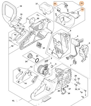 Pokrywa, Stihl MA030801602