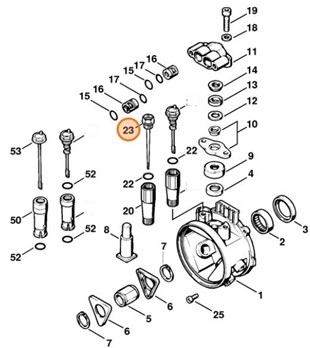 Pręt pomiaru stanu oleju, Stihl 47177081305