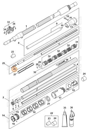 Zabierak, Stihl 41827403503