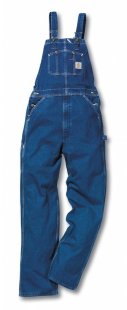 Ogrodniczki Washed Denim Overall Carhartt R07 DST