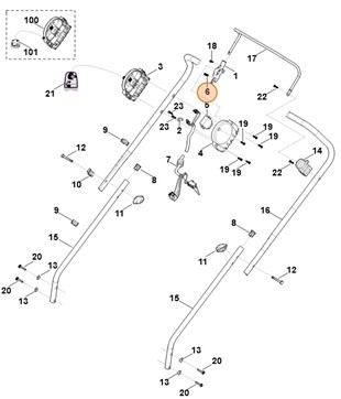 Sprężyna, Stihl 63114358705