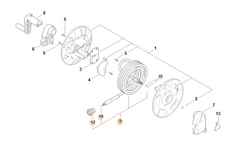 Wąż wysokociśnieniowy, Stihl RE015000802