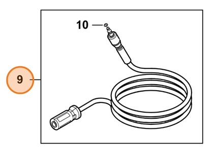 Wąż wysokociśnieniowy, Stihl 49505000800