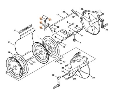 Prowadzenie węża, Stihl 47477902600