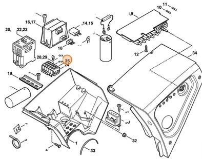 Listwa zaciskowa, Stihl 47474312902