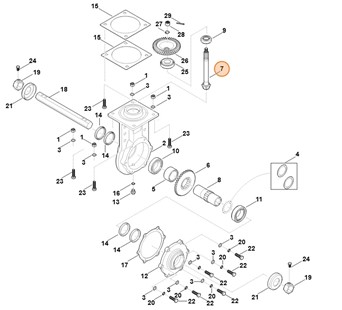 Wałek, Stihl 62516422603